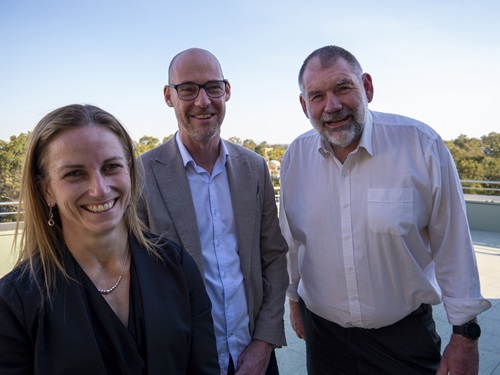 Michelle Colgrave, Ryan McAllister, Graham Bonnett