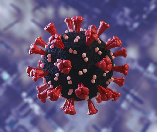 VariantSpark can analyse data from the COVID-19 genome. Photo credit Chris Hammang.