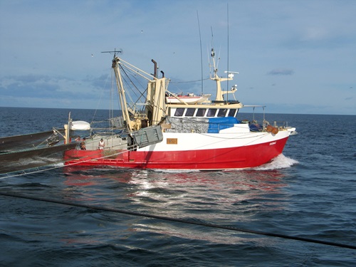 trawling boat