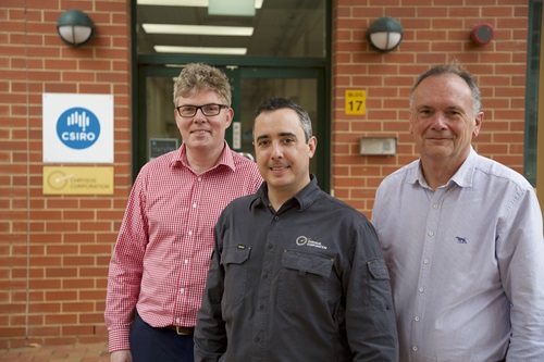 Dr James Tickner, Dr Dirk Treasure and Dr Nick Cutmore