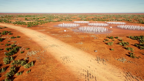 SKA-Low telescope construction starts at our WA observatory site