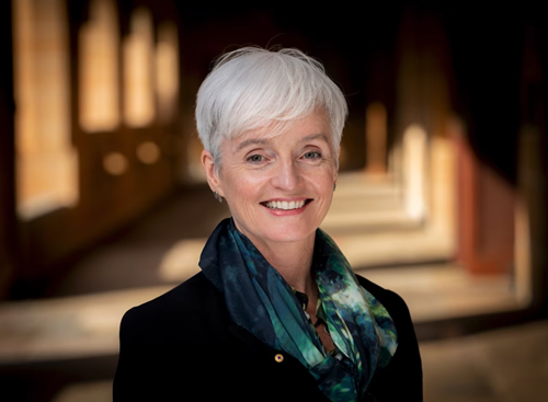 Headshot of Prof Emma Johnston AO