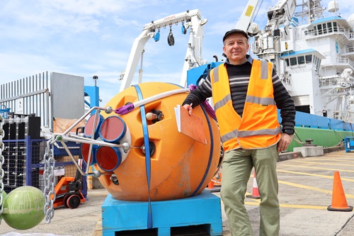 CSIRO’s Dr Benoit Legresy.