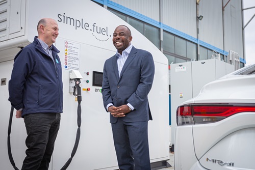 The state-of-the-art refuelling station is located at CSIRO’s Clayton site in Victoria.