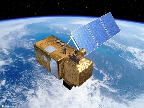 The European Space Agency’s Sentinel-2 satellite is one source of satellite data for the AquaWatch Mission. 