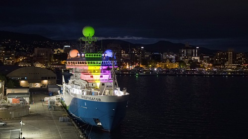 RV Investigator is currently on its longest-ever voyage in the Southern Ocean.