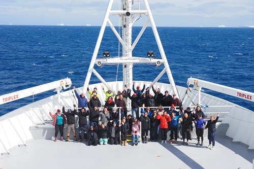 The research team spent more than 60 days onboard RV Investigator, in a journey that spanned over 12,000 kilometres.