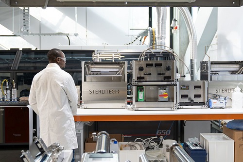 Lab at the facility 
