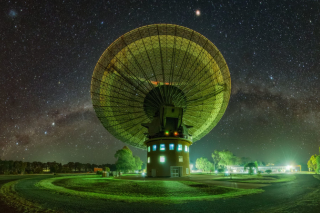 Our Parkes radio telescope Murriyang