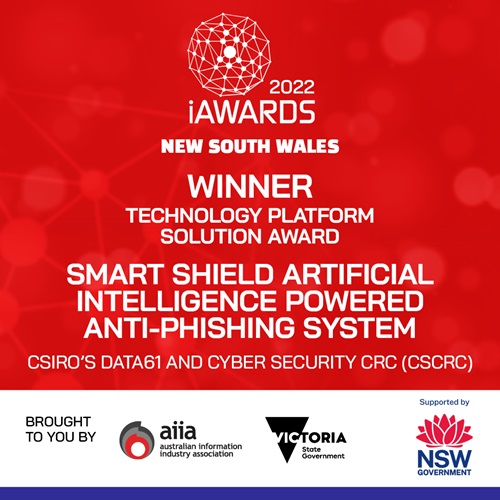 Smart Shield NSW iAwards 2022