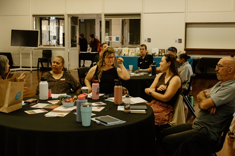 Baynton West Primary School educators Kylie Giddens, Harriet Morley, Shelby Wilmot and Troy Baldwin.