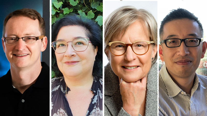 Headshot image of four expert panellists left to right Jon Whittle, Judy Slatyer, Rita Arrigo and Liming Zhu. 