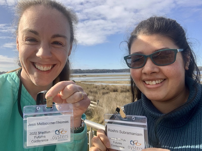 CSIRO researchers Dr Jess Melbourne-Thomas and Dr Roshni Subramaniam.