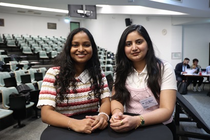 Arundhati Jena (Left) and Jai Shree (Right), Study Tour participants