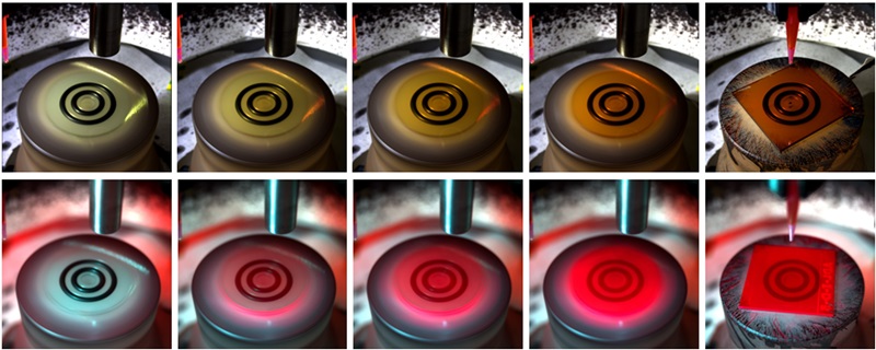 Thin Film under different light