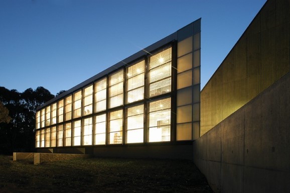 View of the outside of the CSIRO Document supply centre building.