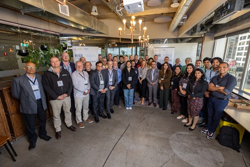 A group photo of RISE Accelerator's participants