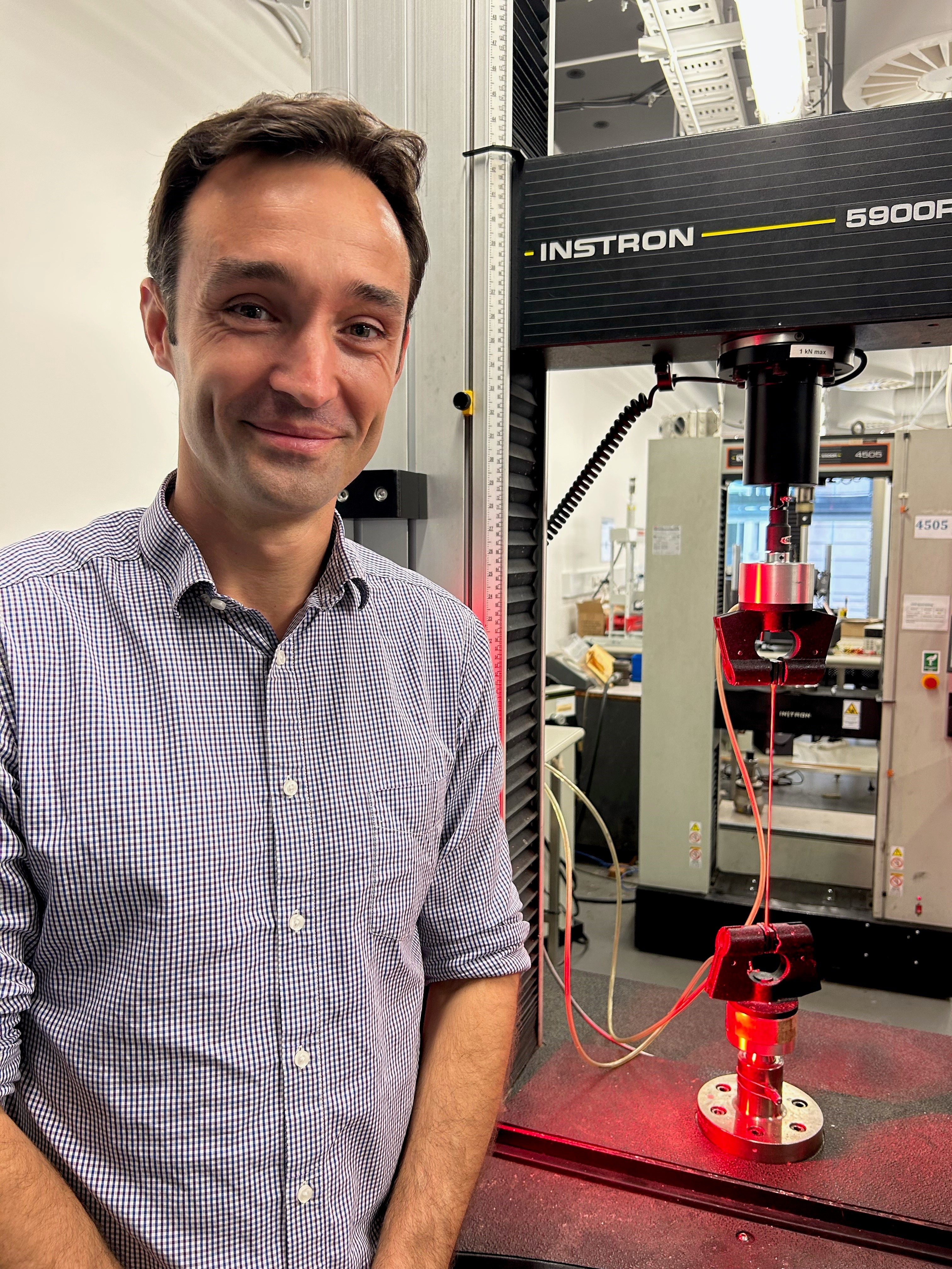 Dr Luigi Vandi at the University of Queensland