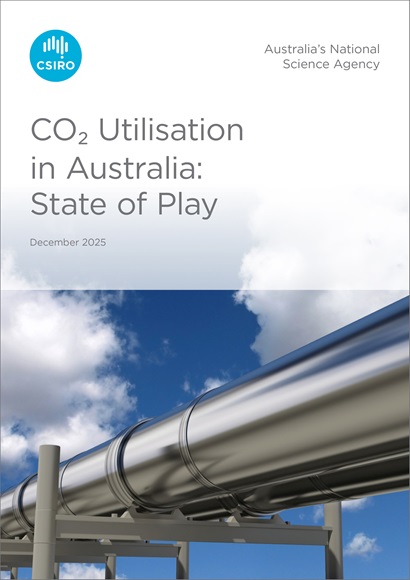 CO2 Utilisation in Australia: State of Play report front cover