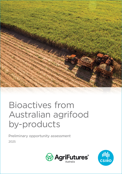 Bioactives from Australian agrifood by-products report cover