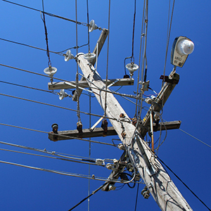 High voltage power lines
