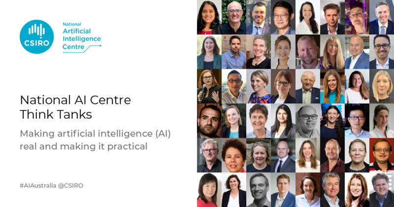 tile with many faces of Think Tank members
