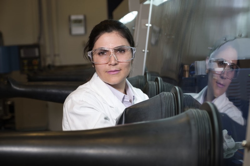 Marzi researching lithium-ion batteries