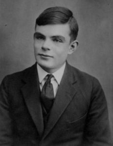 Alan Turing aged 16