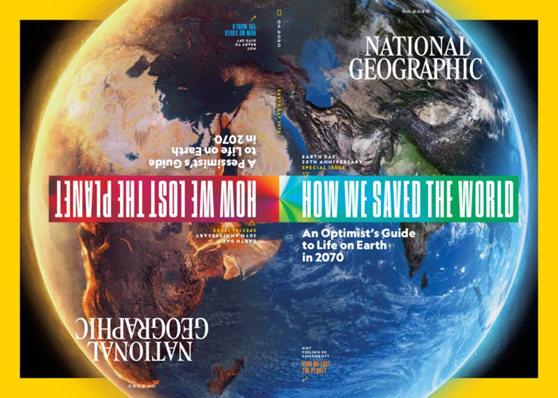 April 2020 cover of National Geographic