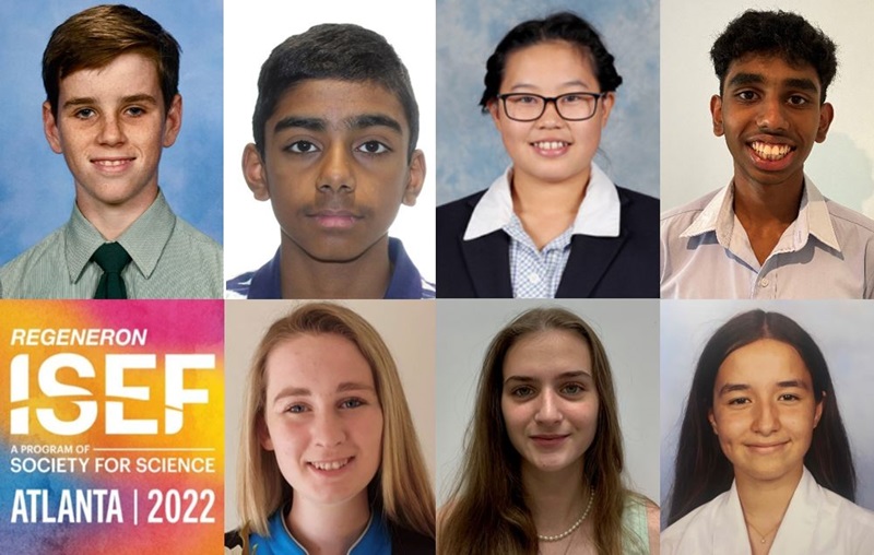 The students nominated for the BHP Foundation Science and Engineering Awards.