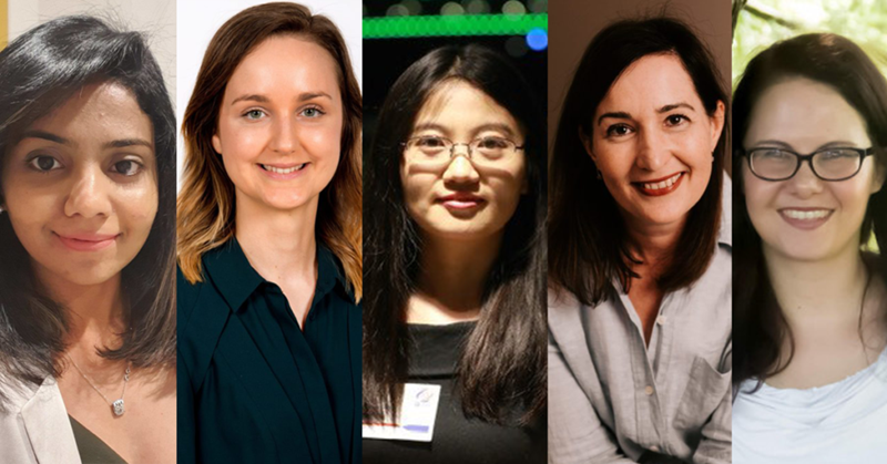 Five researchers from CSIRO's Data61.