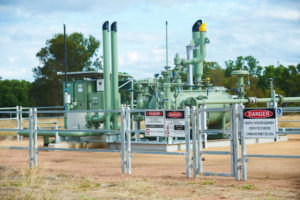 Gas well equipment