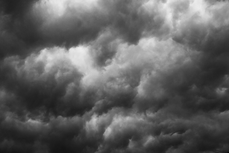 storm clouds