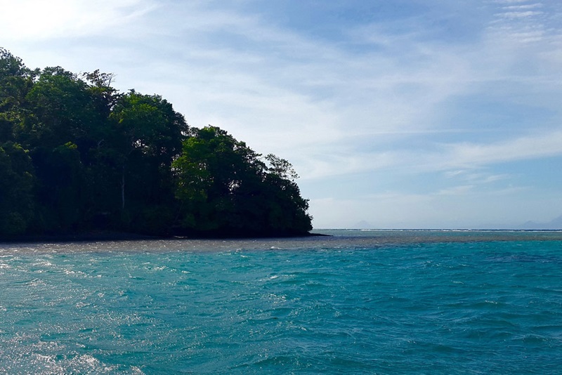 A small island in Kimbe Bay