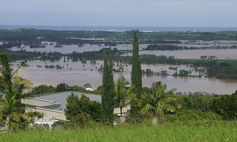 flooded plain