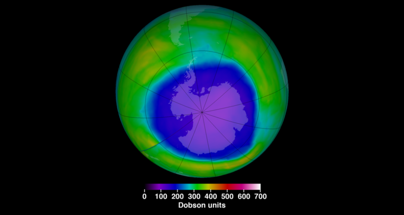 computer visualisation of ozone