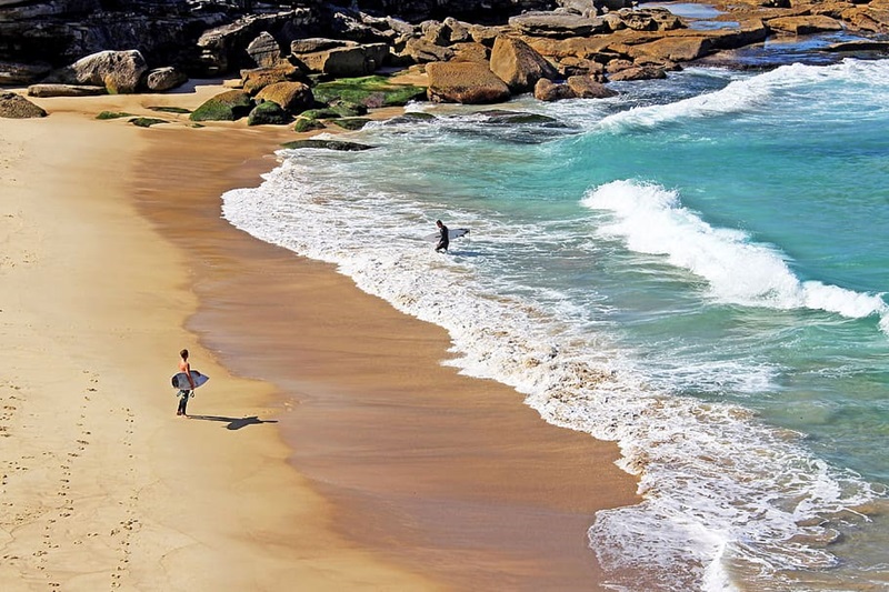 People surfing