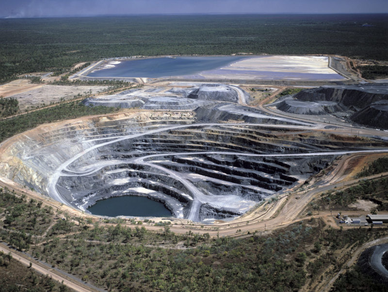 a picture of a uranium mine