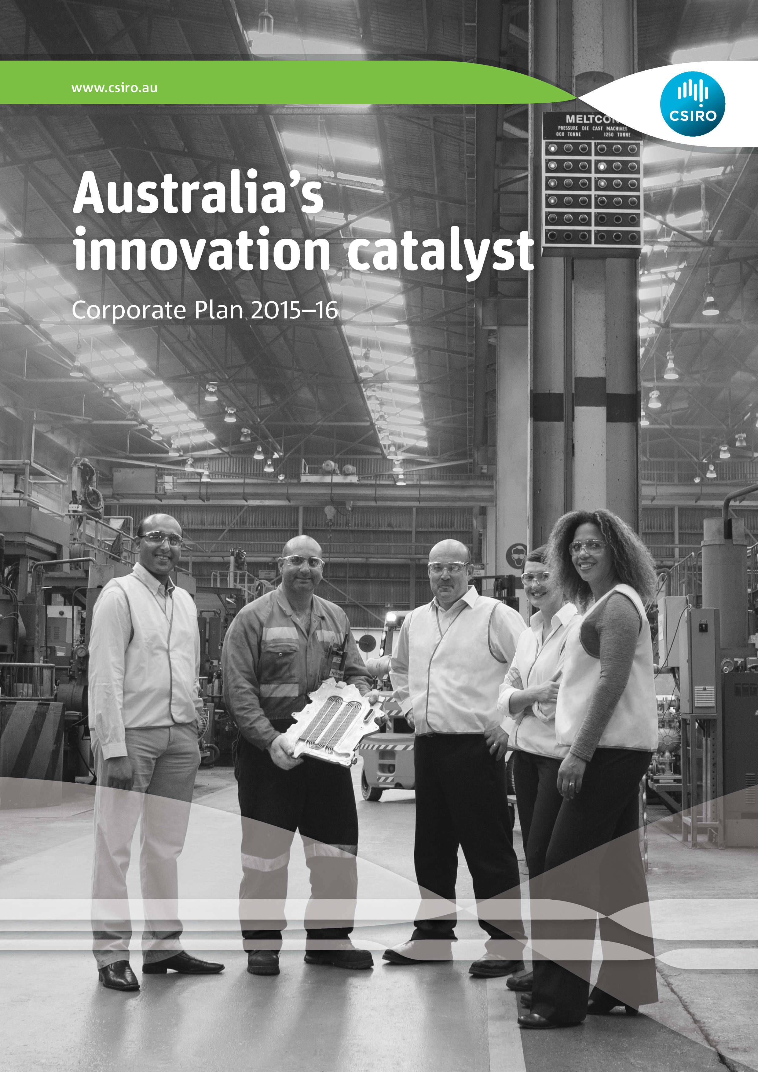 Cover CSIRO Corporate Plan 2015-16