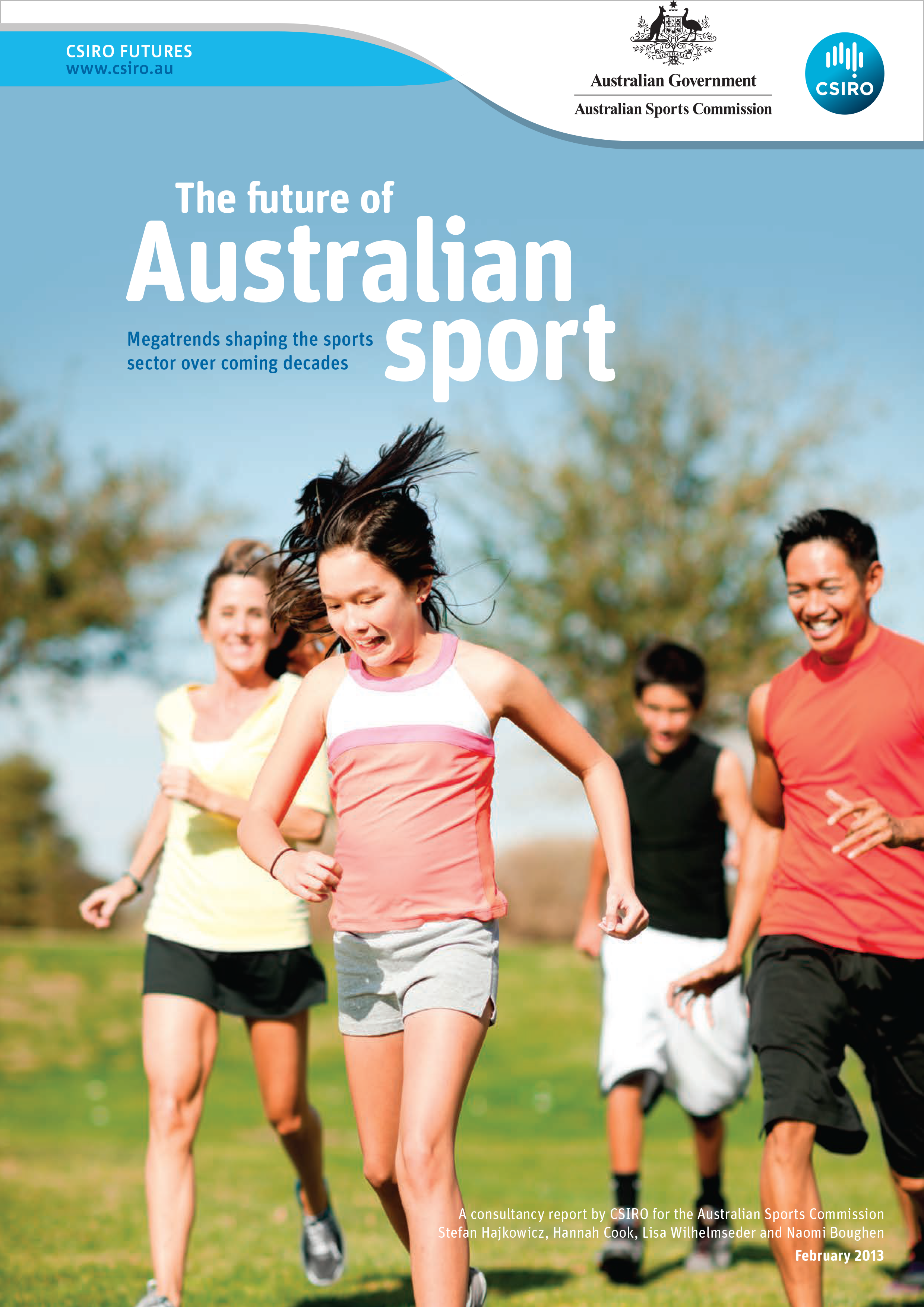 Front cover of report
